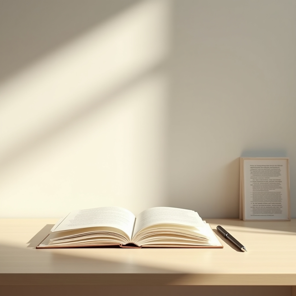 Čistý pracovný stôl s transparentne usporiadanými dokumentmi a poznámkami